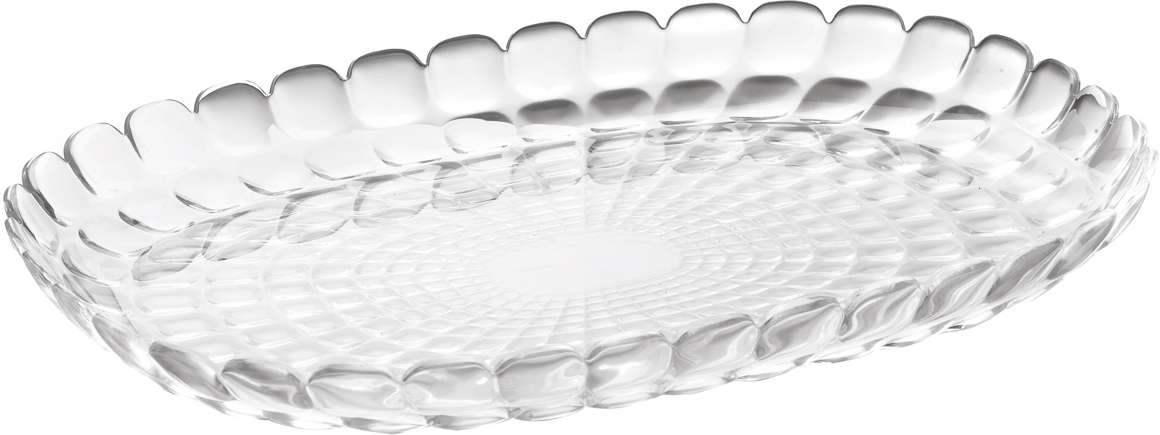 Guzzini Półmisek Tiffany L transparentny