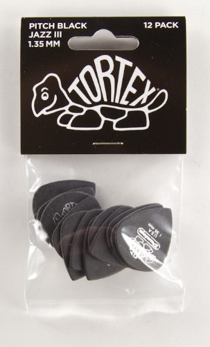 Dunlop DL P 0080 482p1.35 tortex Pitch Jazz Czarny 23482135012