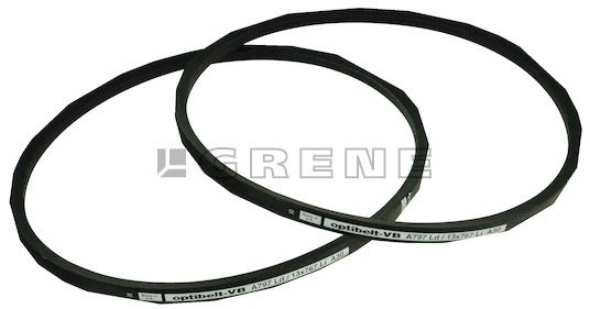 Optibelt Pas klinowy klasyczny DIN 2215 Z/10 750 mm