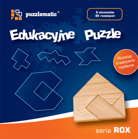 Puzzlomatic Edukacyjne Puzzle seria Rox Big Fun Republic