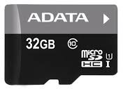 ADATA MicroSD 64GB (AUSDX64GUICL10RM3BKBL)