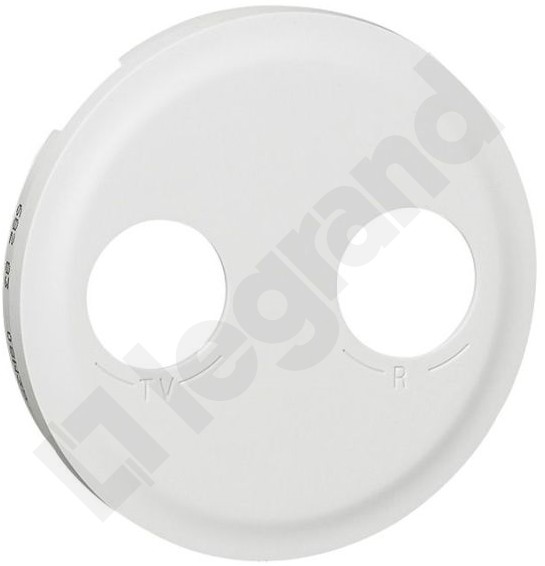Legrand 068284 CELIANE Plakietka gniazda TV-RD biała
