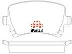 BREMBO Klocki hamulcowe - komplet P 85 095