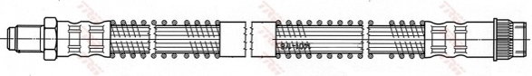 TRW Przewód hamulcowy elastyczny PHB441