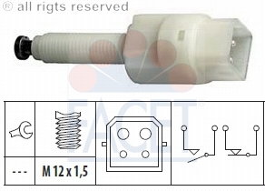 Фото - Інша автоелектрика Facet Włącznik świateł Stop  7.1126 