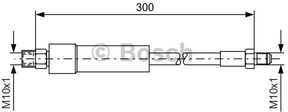 Bosch Przewód hamulcowy elastyczny 1 987 476 074