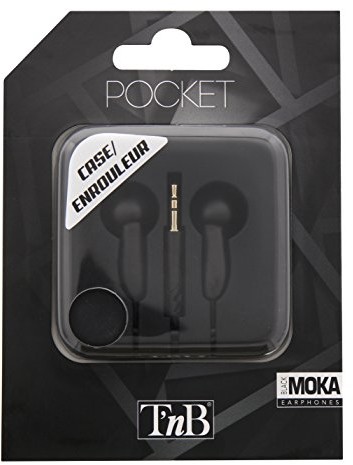 T'nB espocketbk Pocket słuchawki Czarny ESPOCKETBK