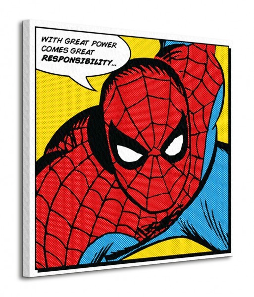 Art group Digital Spider-man (Quote) - Obraz na płótnie WDC98054