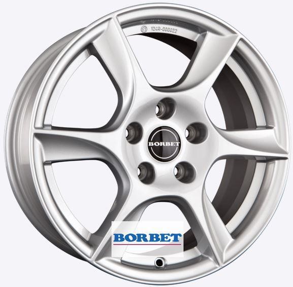 BORBET 7x17 5x115 TL(SI) ET44 SILVER