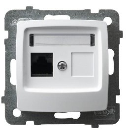 Ospel elektro Gniazdo Komputer Pojedyncze kat. 5e, KRONE - Karo GPK-1S/K/M/00