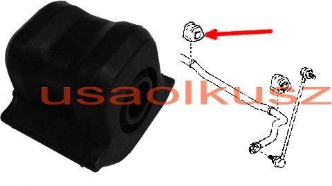 Guma stabiliza przedniego 24,5mm prawa Toyota Estima 2006-