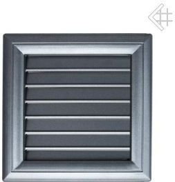 Kratki.pl Kratka kominkowa Air System malowana OSKAR grafitowa 17x17 6674-898A9_
