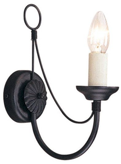 Elstead Lighting Kinkiet CARISBROOKE CB1 Czarny -