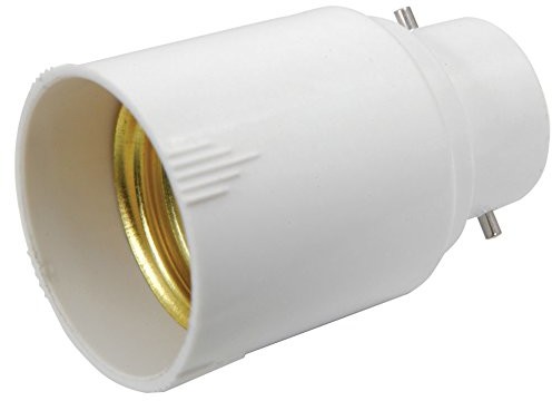 Skytronic Przejściówka gniazda żarówki z B22 na E27, 1 szt. w opakowaniu (401.090)