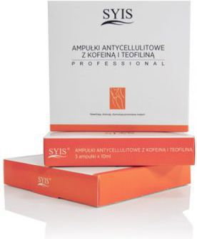 SYIS AMPUŁKI ANTYCELLULITOWE Z KOFEINĄ I TEOFILINĄ 3x10ml