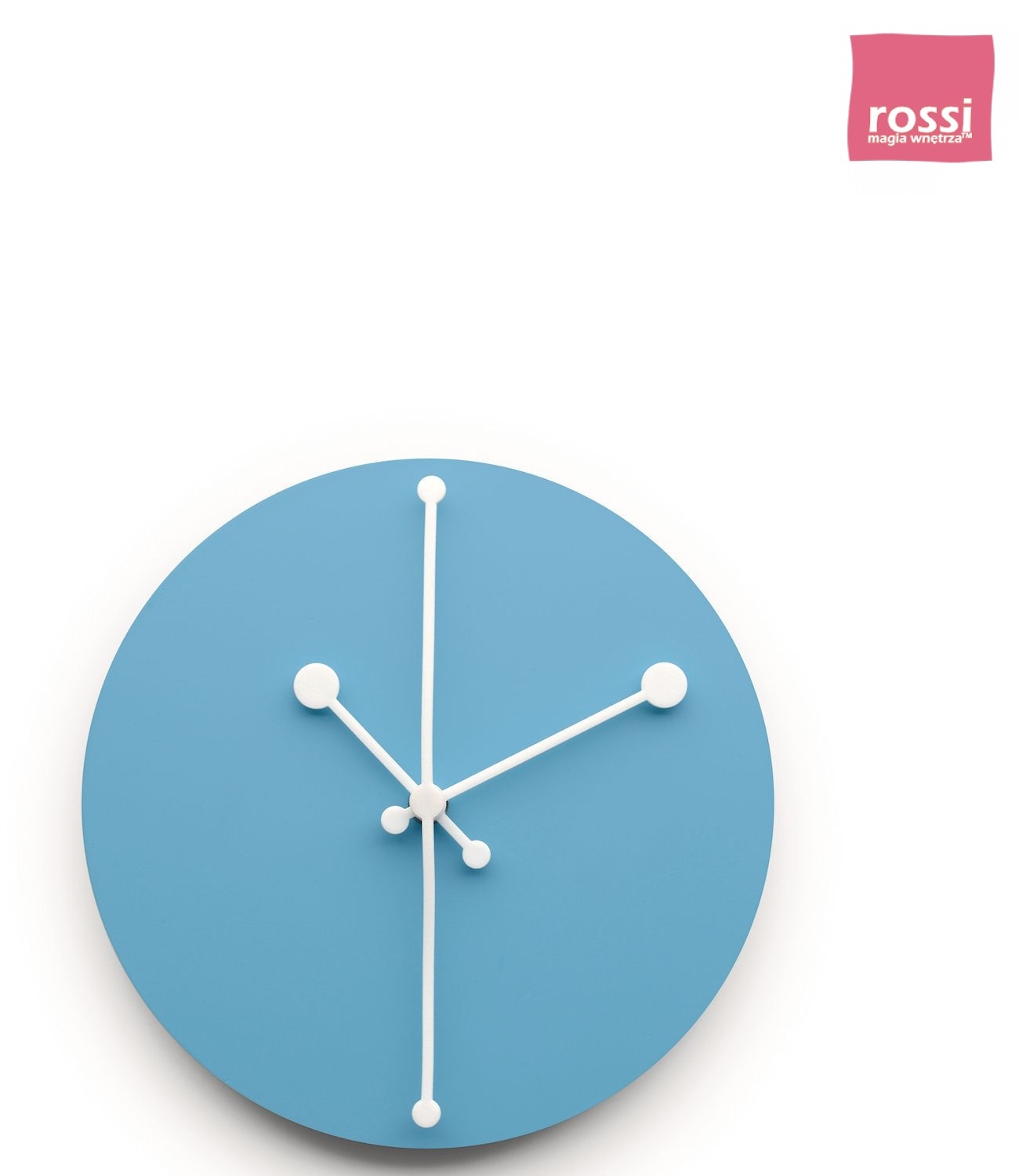 Alessi Dotty Clock zegar ścienny ABI11LAZ