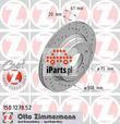 Zimmermann Tarcza hamulcowa 150.1278.52