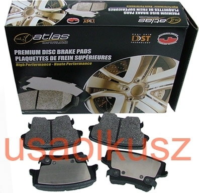 ATLAS Klocki hamulcowe tylne Chrysler 300C SMD