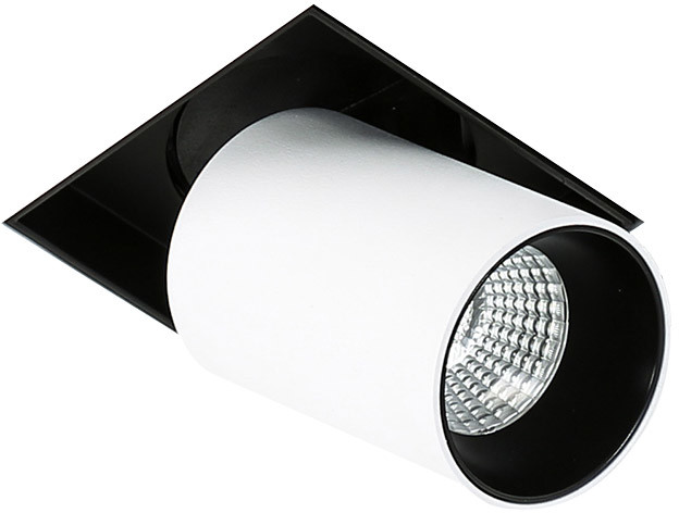 Italux Oprawa do wbudowania NOVUM TRIMLESS SINGLE GL7119-1/12W 3000K WH+BL