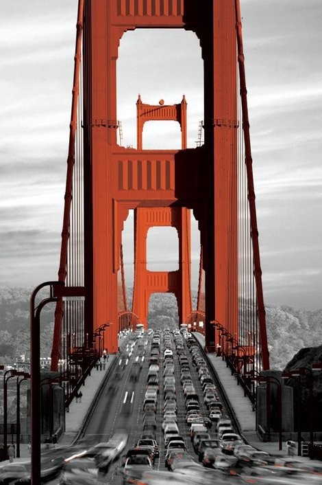 Pyramid Posters Golden Gate Bridge (San Francisco) - plakat PP32052