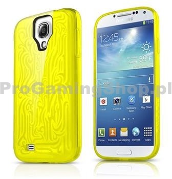 ItSkins Silicone Case Ink Samsung Galaxy S4-i9500 oraz i9505 Żółty