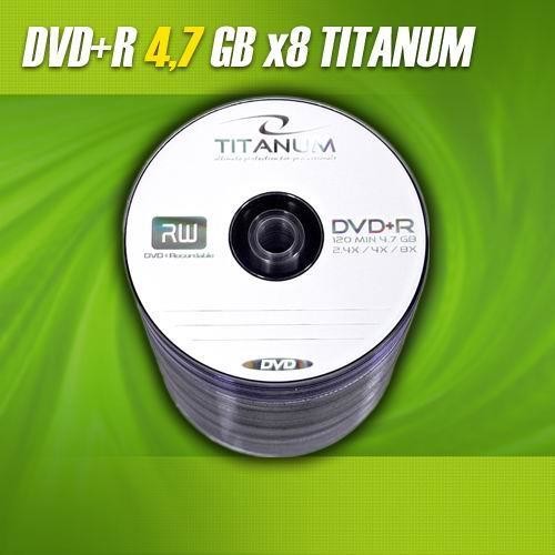 Titanum DVD+R 8x 4,7GB (Spindle 100) 1075