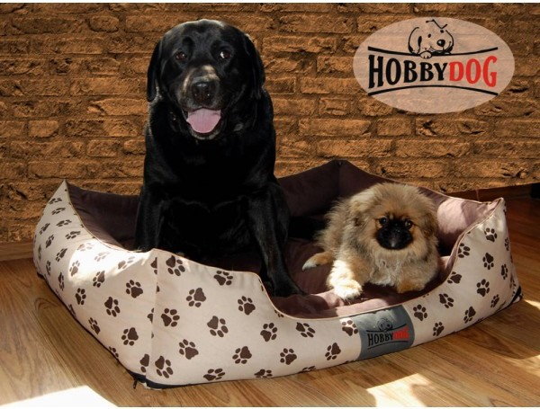 Hobbydog XXL Legowisko Prestiż - Beż w łapki