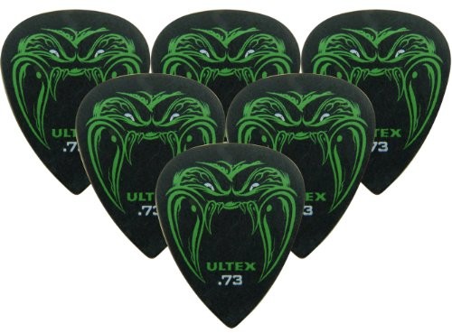 Dunlop DL P 0087 ph112p.73 Ultex hetf Mayen Players Pick (6 sztuki) Czarny 24112073106