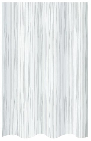Spirella zasłona prysznicowa, z materiału, różne wzory, biały, 180 cm x 200 cm (10.14418)