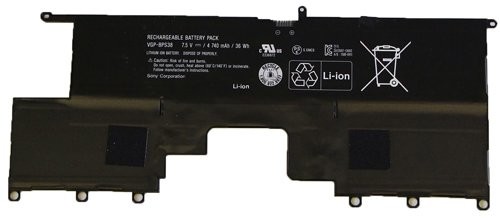 Amsahr amsahr bps38  02 do baterii do modeli Sony VGP-bps38, PRO11, Pro13, p132200 °C, p1122 6scbi, p13227sc, p13226sc Czarny BPS38-02