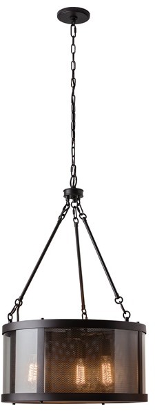 Elstead Lighting Lampa wisząca BLUFFTON FE/BLUFFTON/3P -