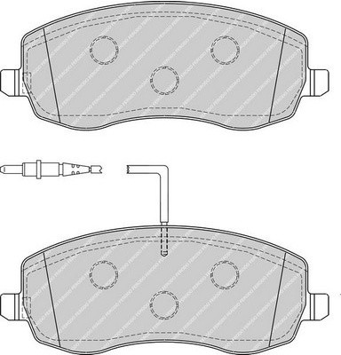 FERODO FEDERAL-MOGUL)) FDB4154