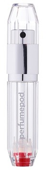 Perfumepod Crystal 5 ml Silver napełnialny flakon z atomizerem