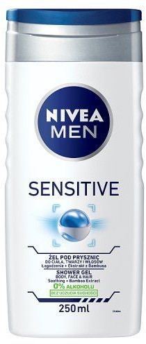 Nivea Żel pod prysznic Men Sensitive 250 ml