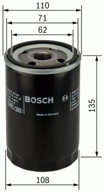 BOSCH Filtr oleju 0 451 203 206