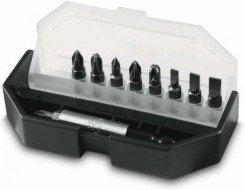 Stanley Zestaw końcówek 1/4 - phillips n°2; pozidriv n°1, n°2, n°3. Torx t10, t1 (1-68-724)