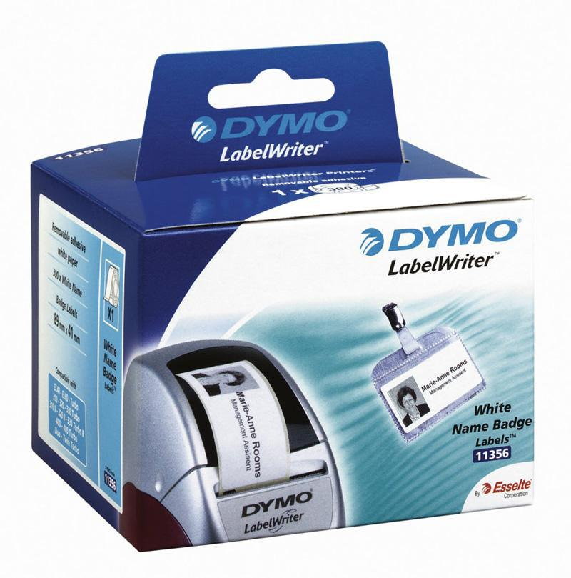 Dymo ETYKIETY NA IDENTYFIKATORY IMIENNE 89X41MM (11356) S0722560