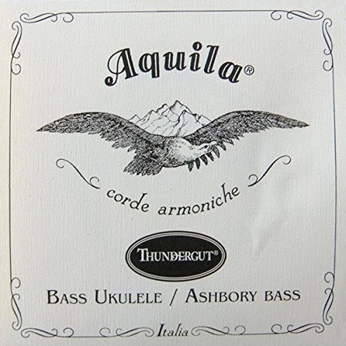 Aquila Komplet Ukulele 4string  68u Bass 68u, Thunder dobrze, GDAE, wysoka stabilność, dzięki słuchawkom pracującym Biały 68U