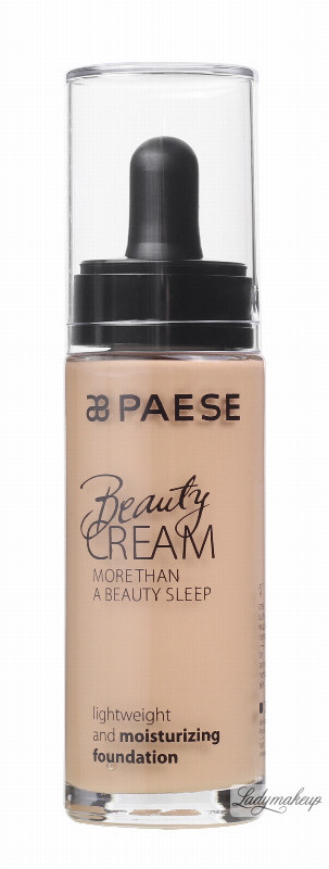 PAESE BEAUTY CREAM - More Than A Beauty Sleep - Lightweight and Moisturizing Foundation - Lekki podkład dla cery suchej, wrażliwej, normalnej - 02 PAESAFPCWNO-JNO-01