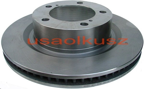 ATLAS Przednia wentylowana tarcza hamulcowa Toyota Sequoia 2008-2011