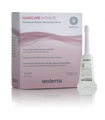 SesDerma Nanocare Intimate Revitalizer Żel rewitalizujący okolice intymne 8 x 5 ml