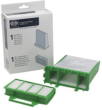 Sebo 6696ER mikrofiltr-Box do Airbelt K1 W zestawie: 1 filtr higieniczny mikro-filtry K i 1 Micro-K 6696ER