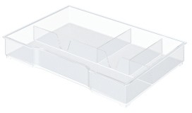 Esselte Organizer do pojemników z szufladami LEITZ Plus/WOW przezroczysty ES685