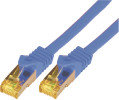 Mcab Patchcord, Cat7, S-FTP, PIMF, LSZH, 0.25m, niebieski 3724