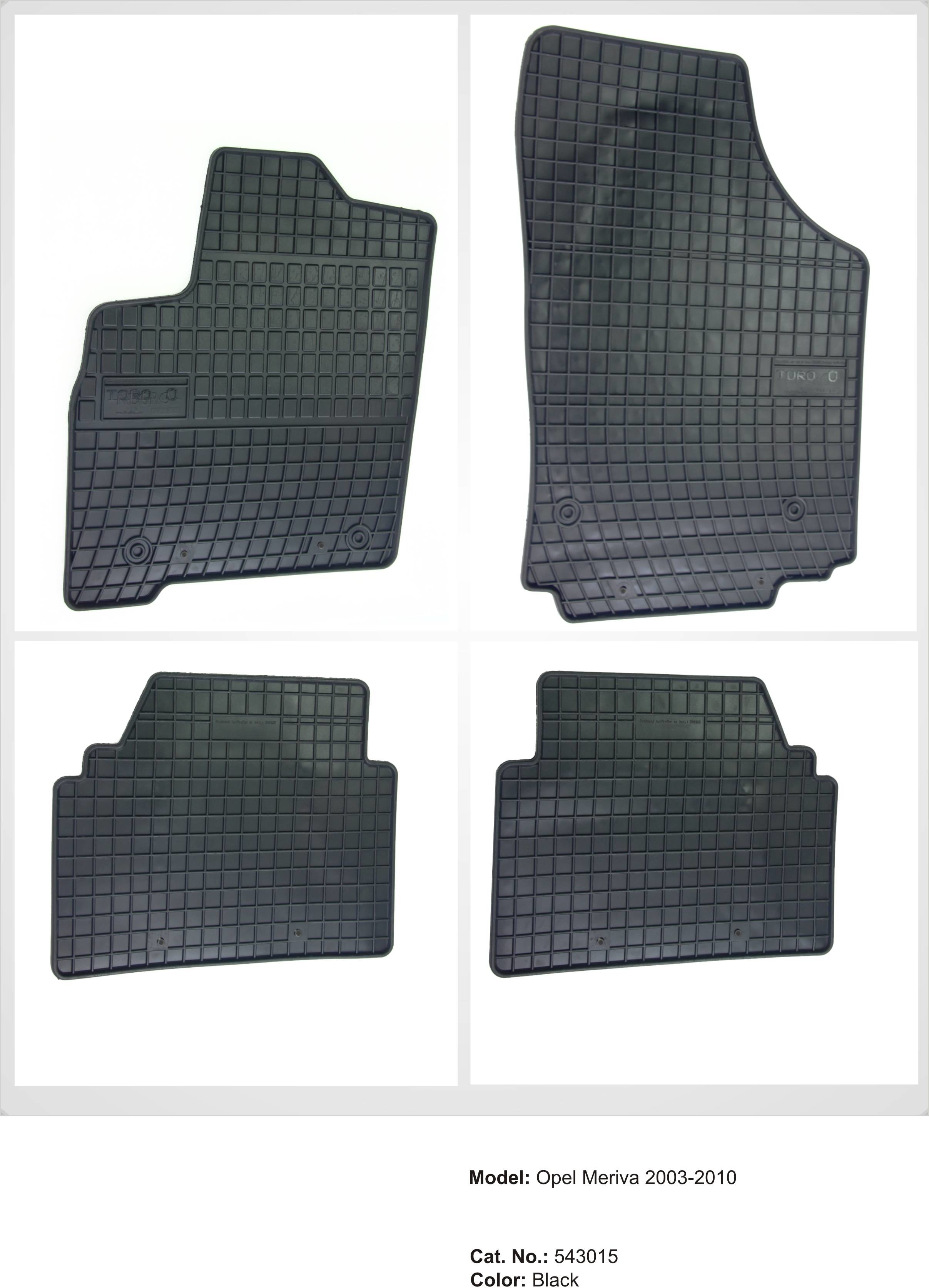 Frogum Meriva 2003-2010 zestaw dywaników gumowych FROGUM