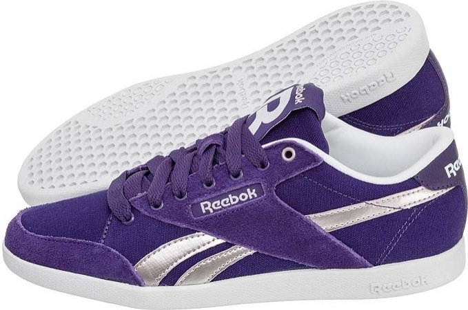 Reebok Fabulista V53254 fioletowo-srebrny