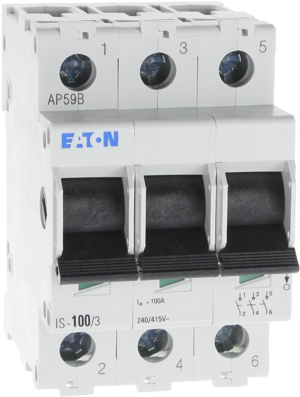 Eaton Rozłącznik izolacyjny modułowy IS 3P 100A 240-415V 276284 Electric