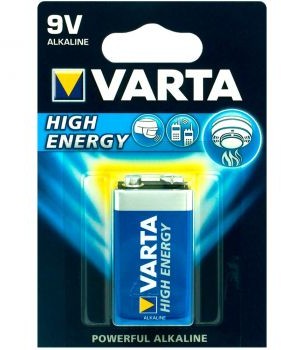 Varta bateria alkaliczna High Energy 6LR61/9V 4922 blister)