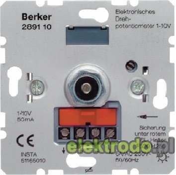 Berker Elektroniczny potencjometr obrotowy 1-10 V 289110
