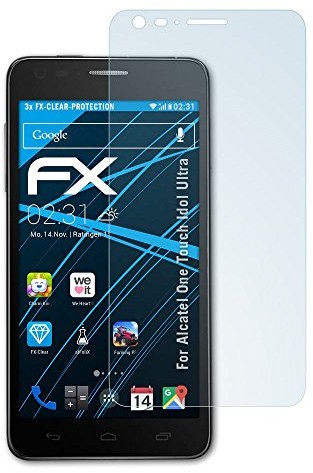 Displayschutz@FoliX atFoliX folia ochronna na wyświetlacz do telefonu Alcatel.Smartfon i telefon komórkowy One Touch Serie 2 Devices 4050512106338
